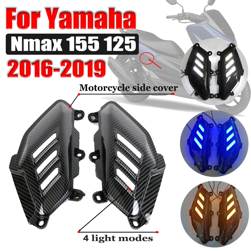 

For Yamaha N-MAX Nmax 155 125 nmax155 Nmax125 2016 2017 2018 2019 Motorcycle Accessories Side Cover Rear Guard Protect Cover Cap