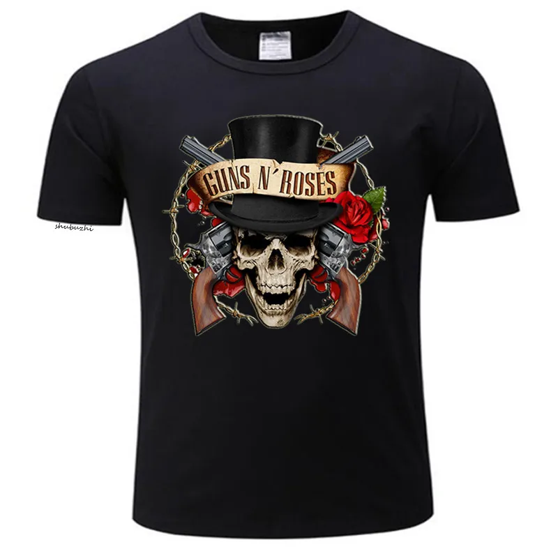 

Men/Women t shirt Fashion Summer Tops Tees GnR Rock guns n roses Tshirts T-shirt Men loose Plus Size Harajuku Clothing t-shirts