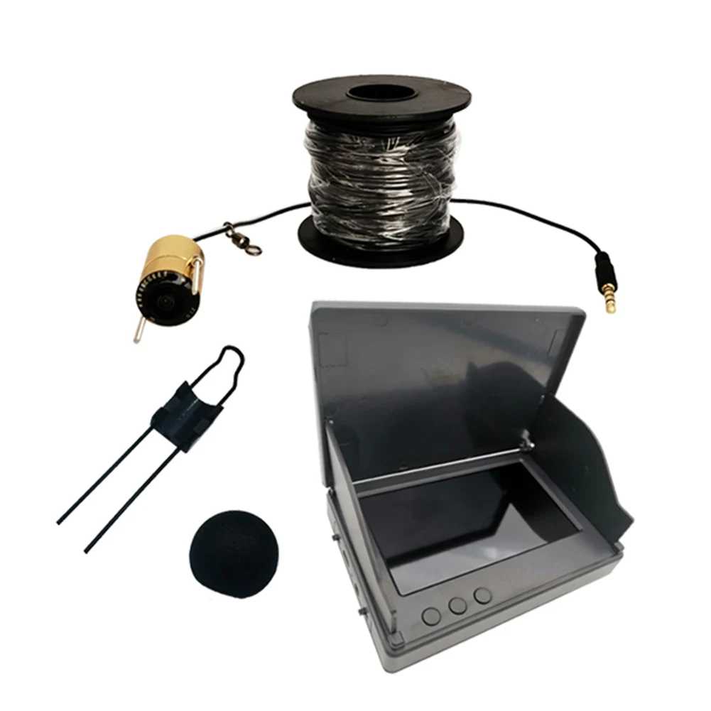 

LCD 5 Inch Display For Fish Finder Underwater Fishing Camera Screen Waterproof Support CVBS-P/CVBS-N Camera Display