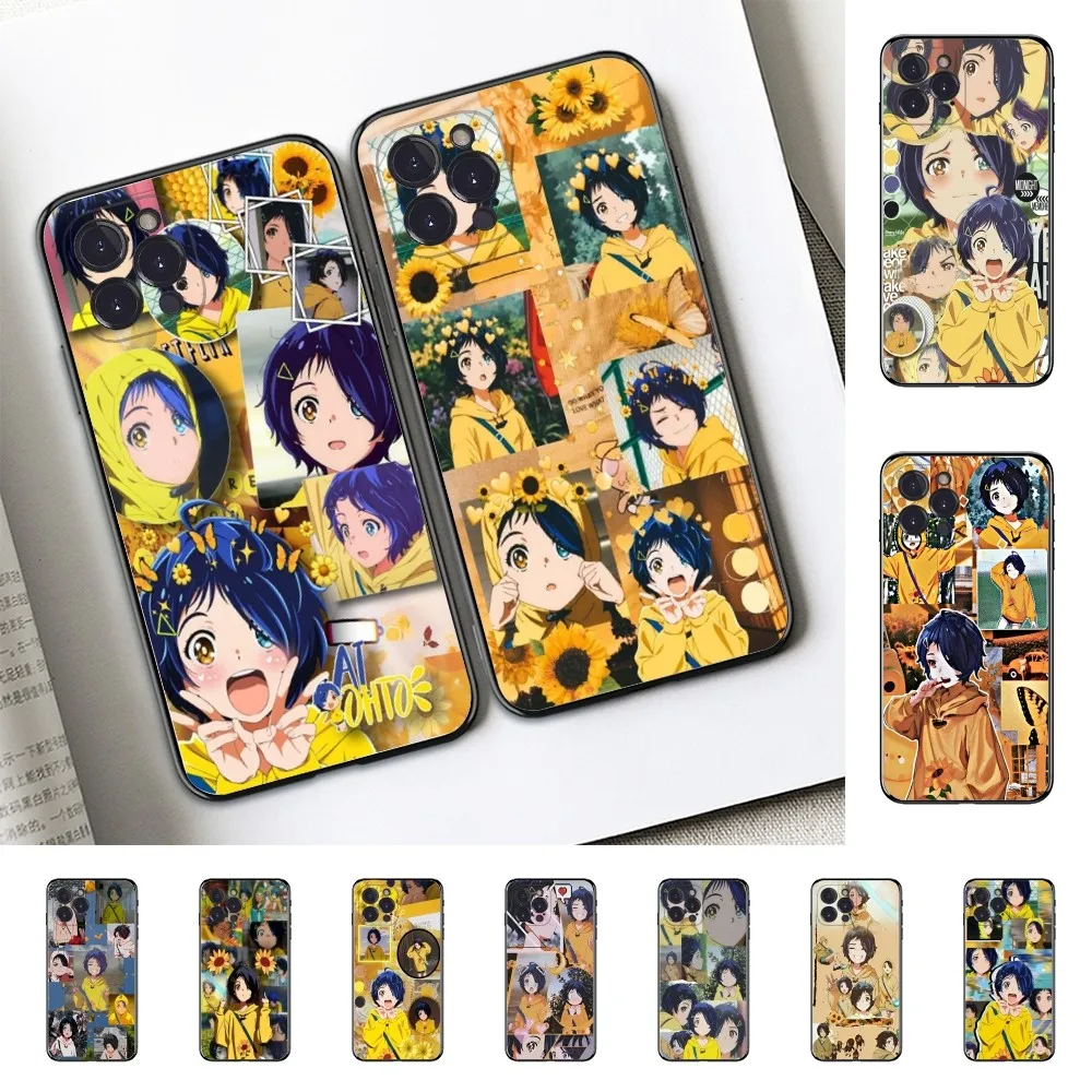 Wonder Egg Priority Phone Case Silicone Soft for iphone 16 15 14 13 12 11 Pro Mini XS MAX Plus X Cover