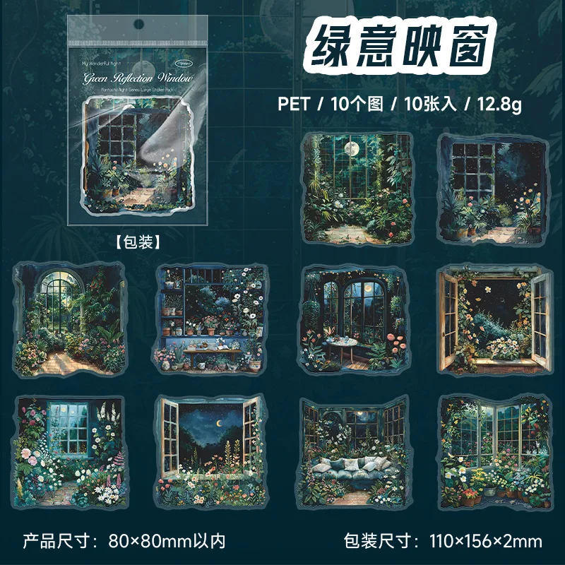 

Набор канцелярских наклеек Alideco «Ночь чудес»