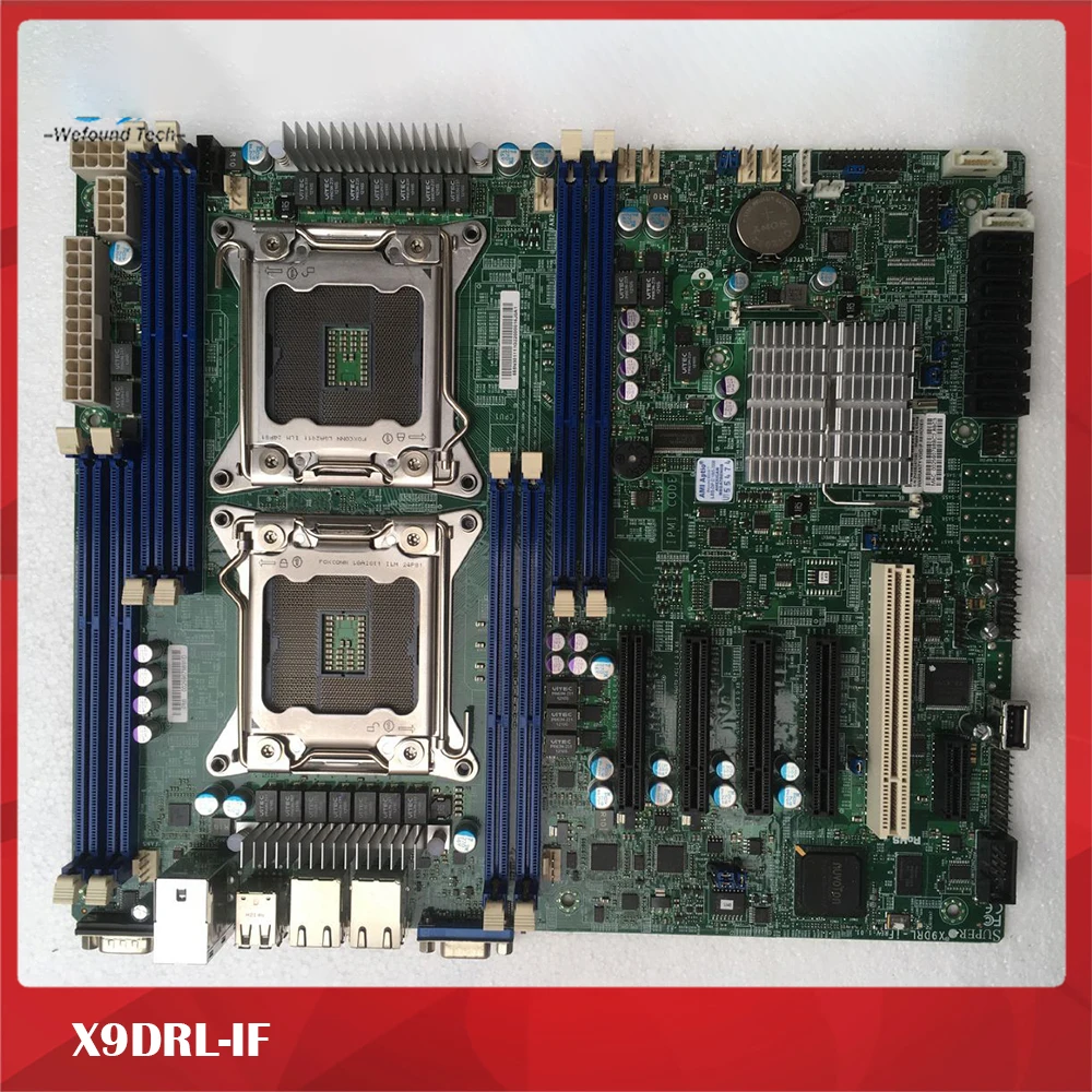 

Original Workstation Motherboard For X9DRL-IF C602 2011 X79 M.2 IPMI Perfect Test Good Quality