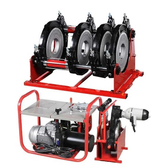 355 мм ручной автоматический полигидравлический стыковый сварочный аппарат для