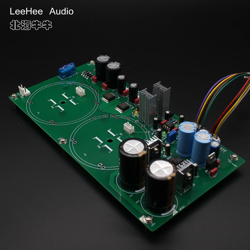 LeeHee PowerPLUS Golden Voice Line 7-way Output DAC Decoder Power Supply Finished Board