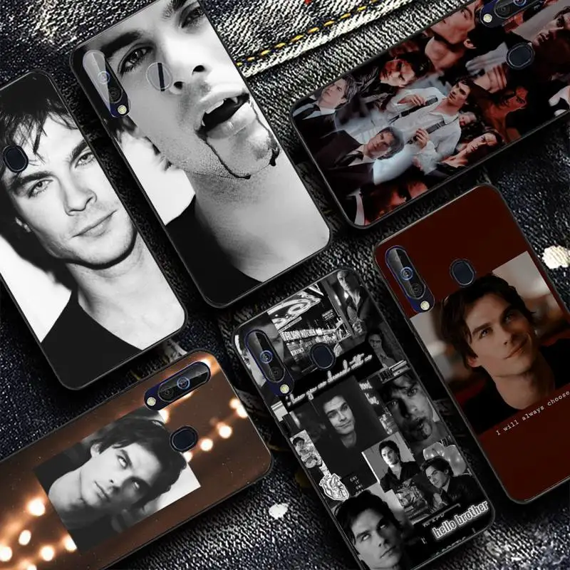 

The Vampire Diaries Damon Salvatore Phone Case for Samsung A51 01 50 71 21S 70 31 40 30 10 20 S E 11 91 A7 A8 2018