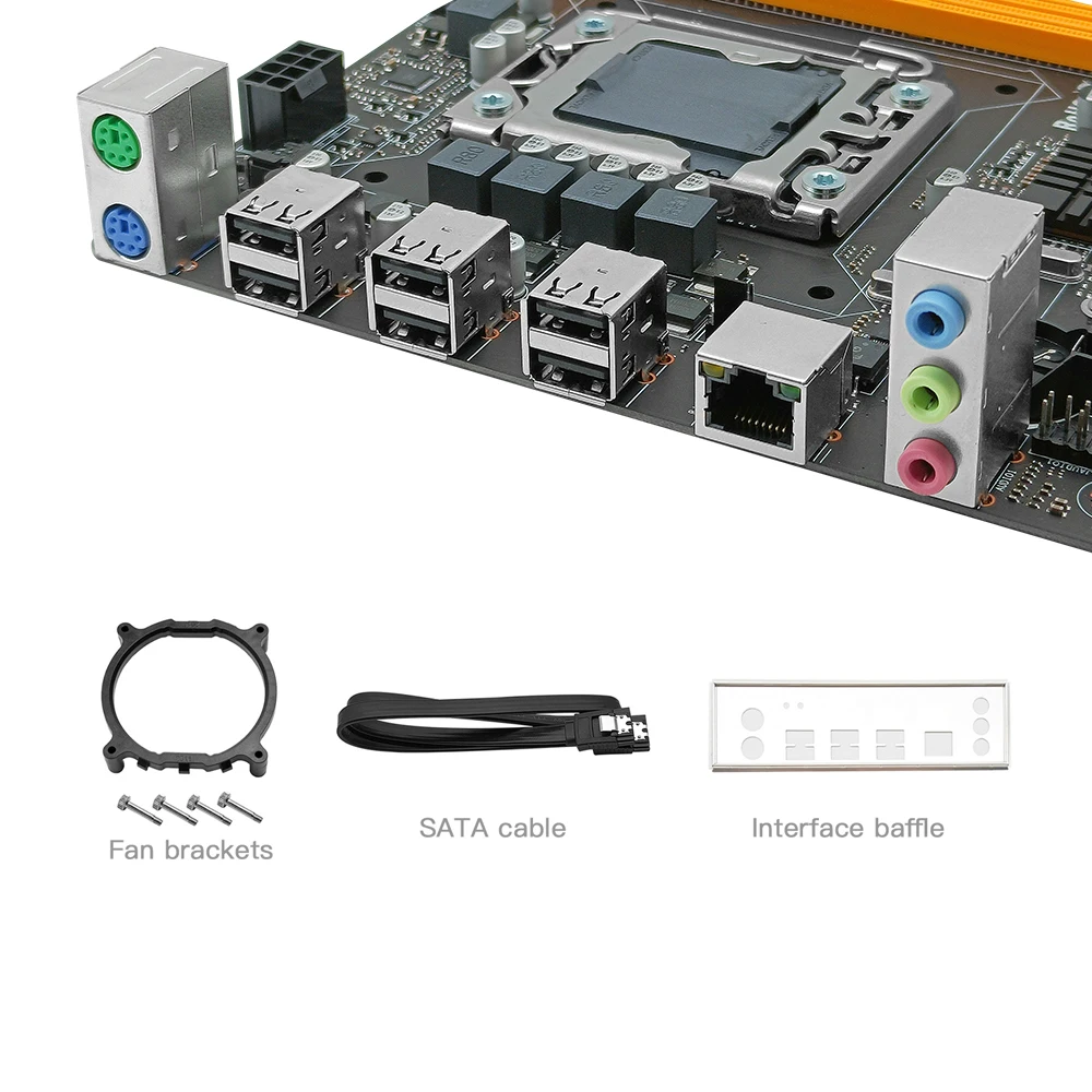 Machinist H61 чип LGA 1356 комплект материнской платы с процессором Xeon E5 2420 V2 + DDR3 8 Гб