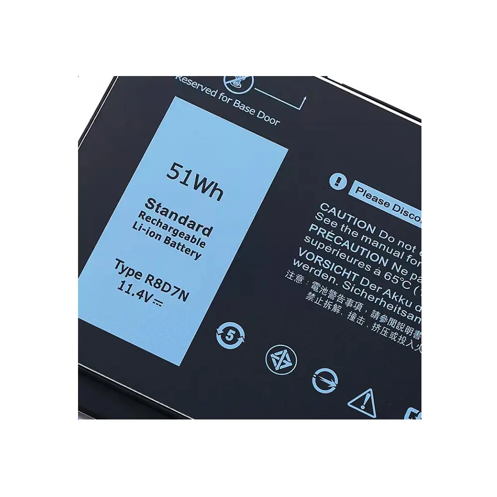 Новый аккумулятор для ноутбука R8D7N 11 4 В 51 Втч Dell Precision 3540 3550 Latitude 5400 5500 5510 5410 H82T6 0C5GV2