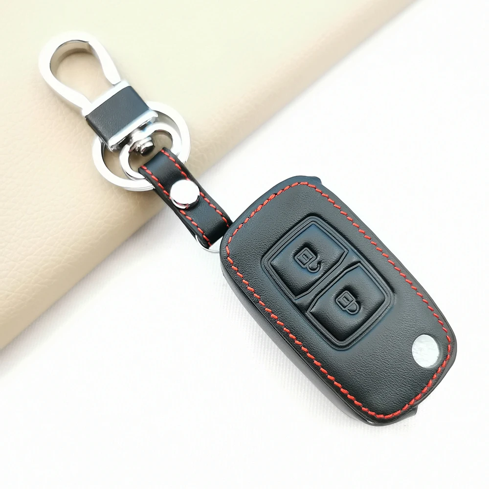 

Новый стиль для Chery A5 Fulwin Tiggo E5 A1 Пасхальный кожаный чехол для автомобильных ключей 2 кнопки складной ФОБ