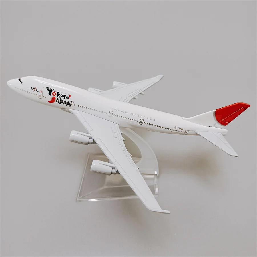 

Alloy Metal Air JAL YOKOSO JAPAN B747 Airlines Airplane Model YOKOSO Boeing 747 Airways Plane Model Aircraft Kids Gifts 16cm