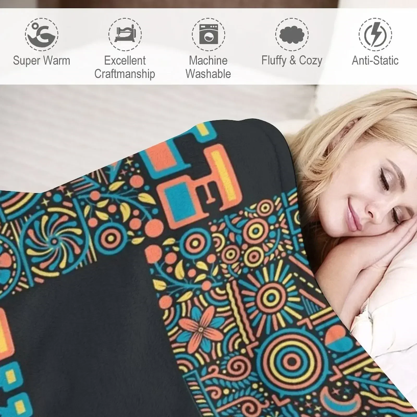 Одеяло Twiddle Одиночные мягкие одеяла