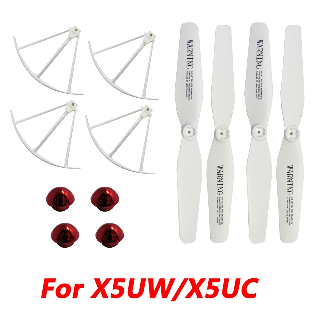 

RC Drone X5UW Propeller Protective Grard Blade Fixed Cover Spare Part for Syma X5UW X5UC RC Quadcopter Spare Part Set Accessory