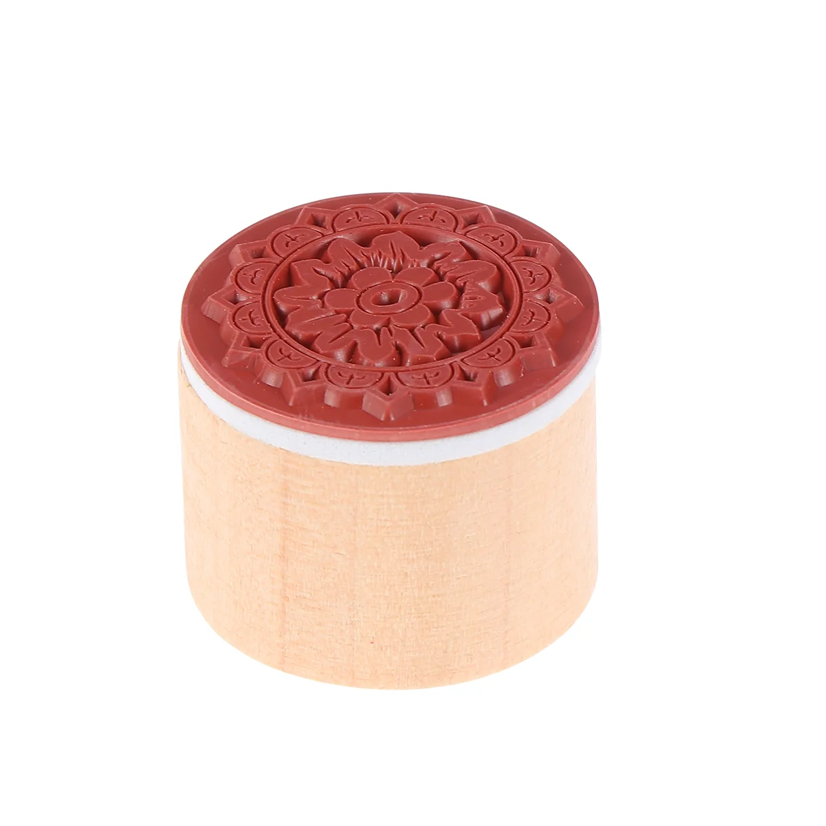 

Wood Stamps Circle Stampers Pattern Wooden Lace Seals Party Favors Square Shape