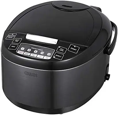 

Cup Induction Rice Cooker, Multi-Cooker, Food Steamer, Slow Cooker, Stewpot, Easy One-Pot Healthy Meals, Dishwasher Safe Non-Sti