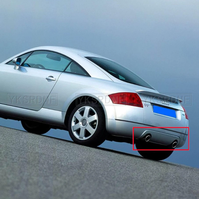 Для Audi TT 8N Sport Coupe Convertible 2 двери задний бампер диффузор спойлер защита заднего