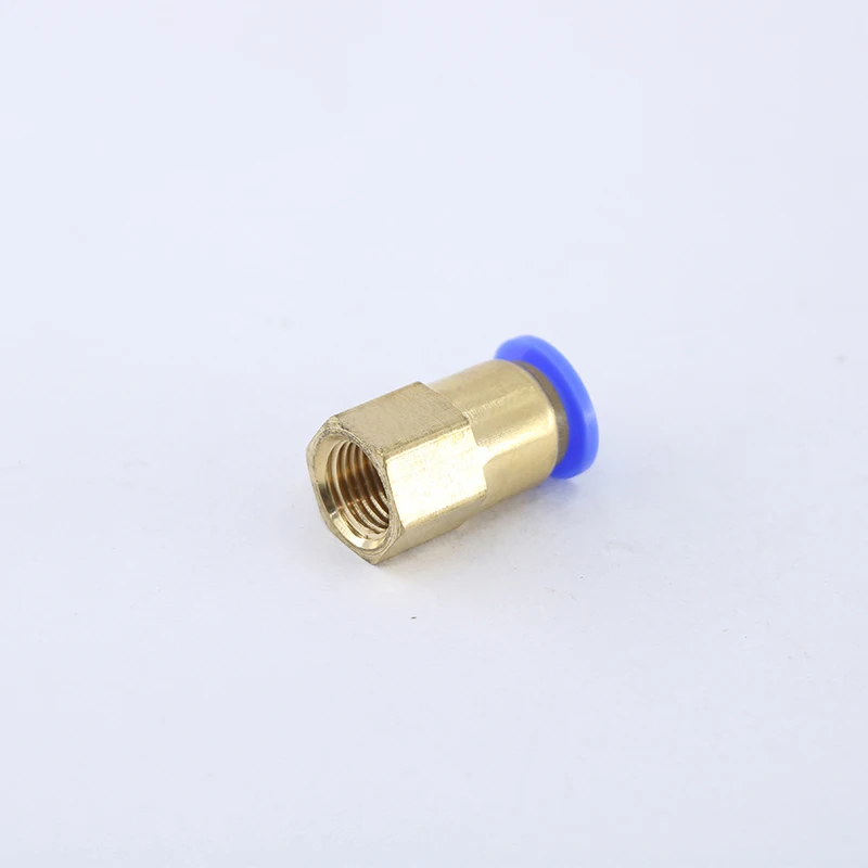 1pc PCF Pneumatic Quick Connector Air Fitting For 4 6 8 10 12mm Hose Tube Pipe 1/8