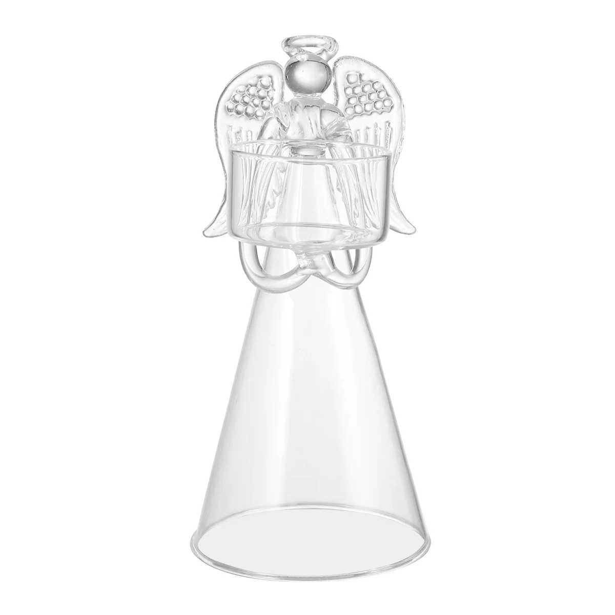 

Holder Angel Christmas Tealight Holders Candlestick Statue Crystal Votive Light Tea Candleholder Cup Memorial Table Adornment