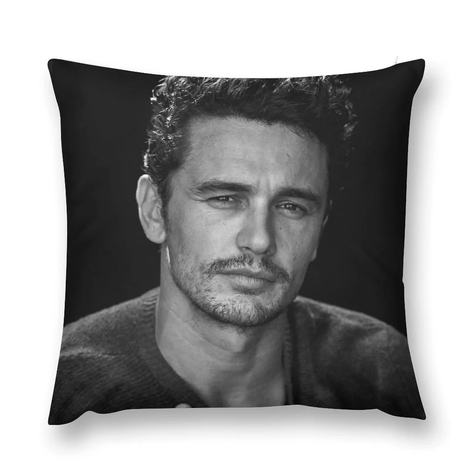 Джейми Фрко черно-белое фото декоративная подушка наволочка роскошные диванные