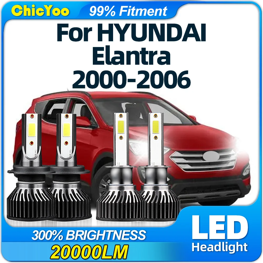 240 лм Canbus лампа для фар головного света 6000 Вт турбо лампы 2000 K 12 в супер яркая HYUNDAI