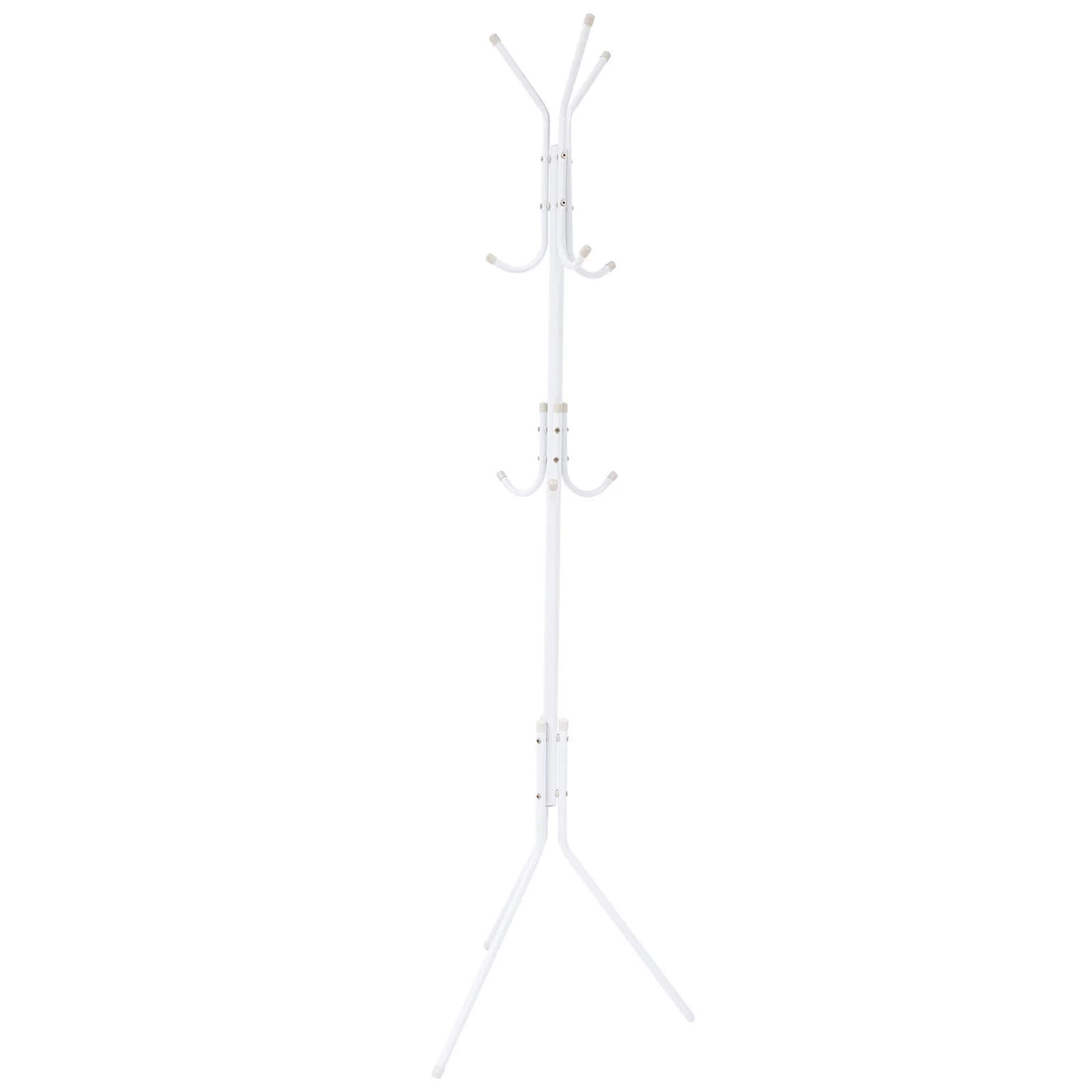 

Rack Coat Hanger Hat Clothes Tree Stand Standing Floor Metal Hanging Organizer Free Clothing Jacket Cloth Stable Bedroom Garment