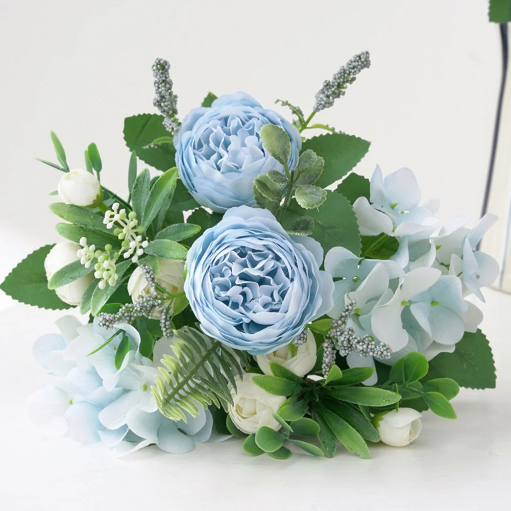 

Wedding Home Decor Indoor Outdoor 6 Forks Hotel Restaurant Artificial Flower