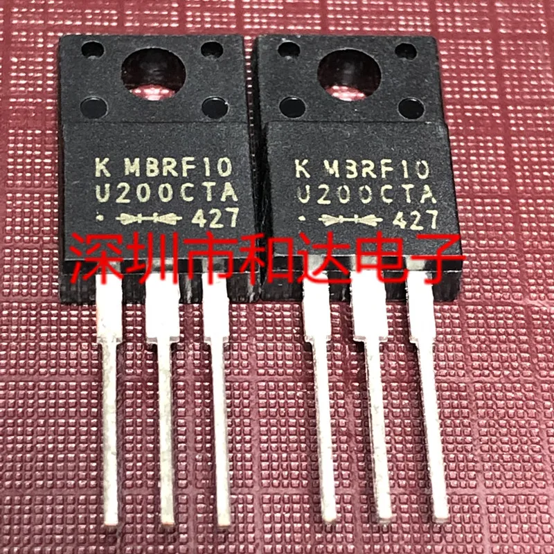 

5 шт.-10 шт. MBRF10U200CTA TO-220F 200 в 20A оригинальный запас Новинка