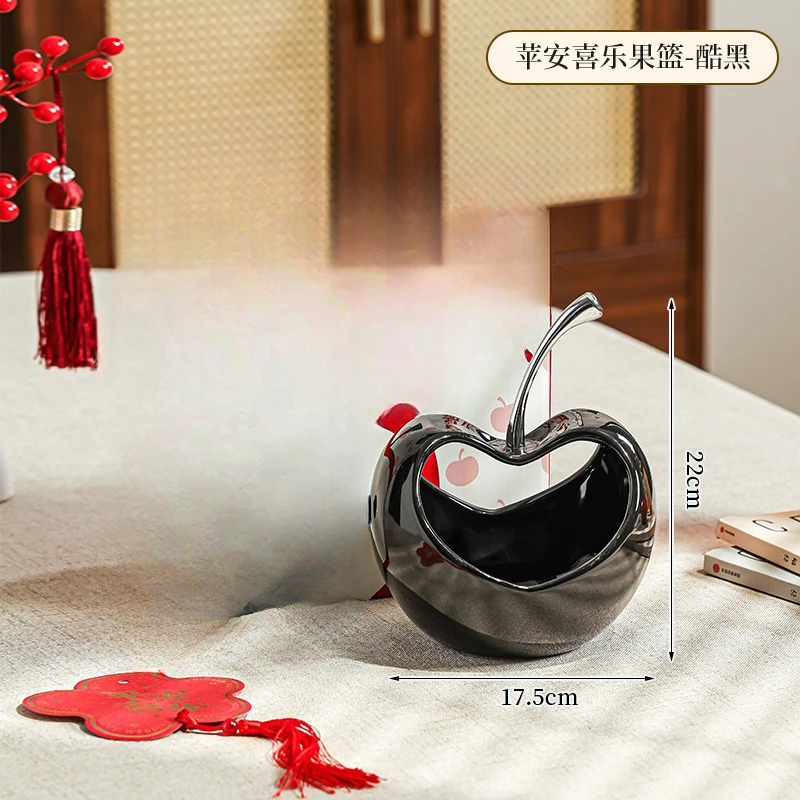 

Керамический поднос-яблоко