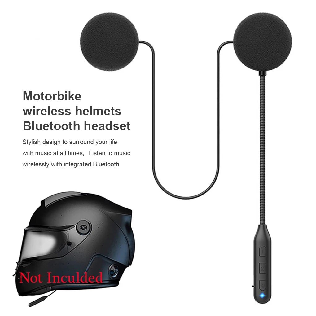 

USB Charging Motorcycle Helmet Headphone Bluetooth-compatible Headset