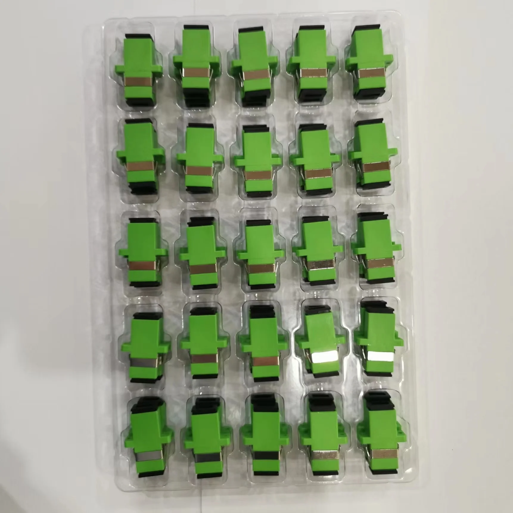 LOT SC APC UPC Simplex Single-mode Fiber Optic Adapter SC Optical Fiber Coupler SC APC Fiber Flange SC Connector 50 100 200