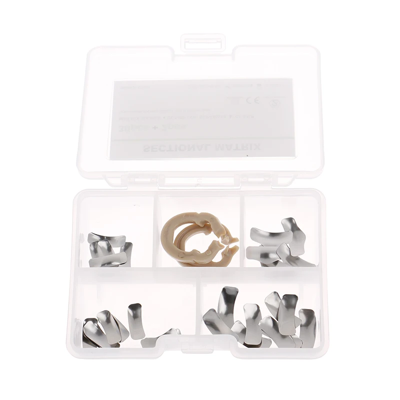 

Dental Sectional Matrix System Band Resin Clamping Seperating Ring Dentist Tools