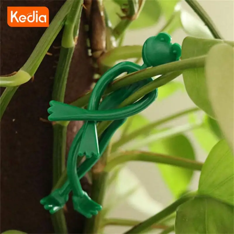 Зажимы для растений галстуки мультяшная лягушка растение в комплекте пряжка