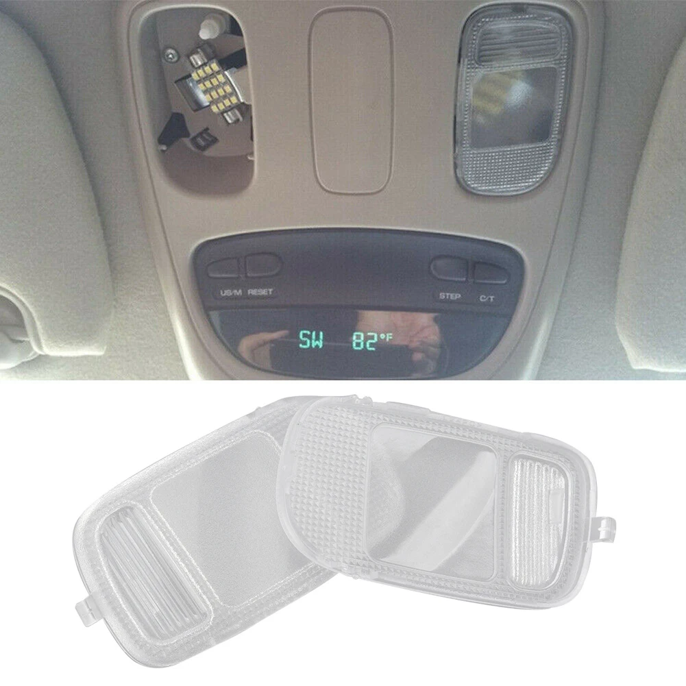 

Lamp Lens Console Map Light 1 Set Accessories Dome For Dodge 2002-2010 Ram