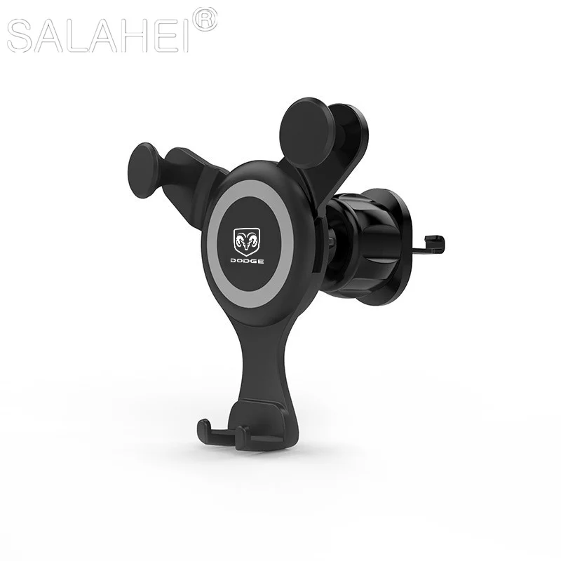 

Universal Gravity Car Phone Holder For Dodge SXT Challenger RAM 1500 Charger Avengr Durango Caliber Auto Vent Snap-type Bracket