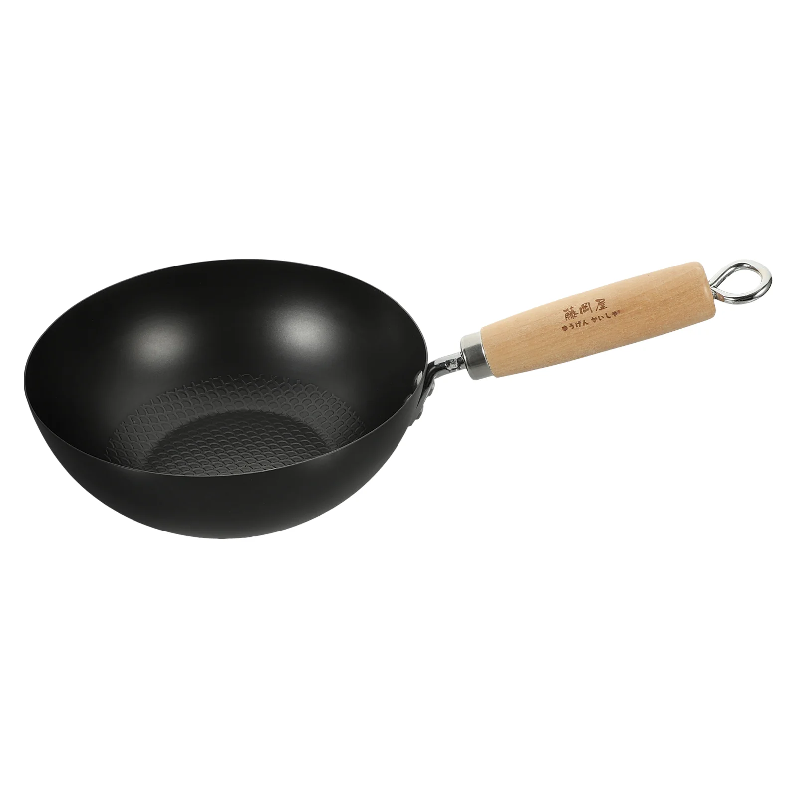 

Frying Pan Induction Hob Wok Stir-fry Kitchen Cookware Japanese-style Round Bottom Supply Traditional Household