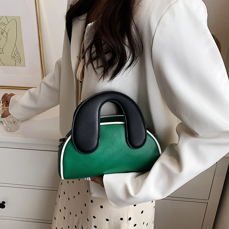 

Brand Candy Color Handbag High Quality Leather Shoulder Bags for Women Saddle Bag Luxury Designer Crossbody Bag Mini Satchel