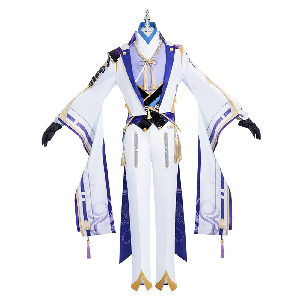 

Genshin Impact Kamisato Ayato Cosplay Costume Outfits Halloween Carnival Suit