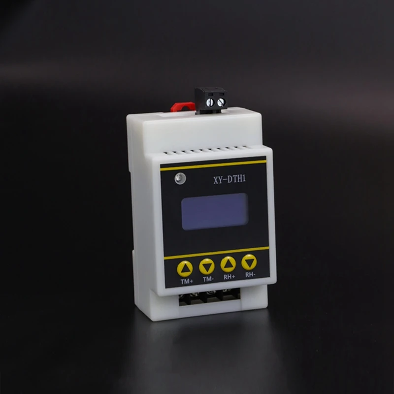 10 А ЖК-рельсовый цифровой дисплей термостат контроллер температуры и влажности с