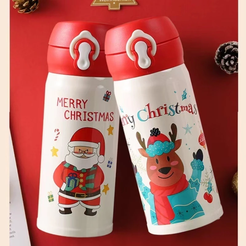 

Christmas thermos cup