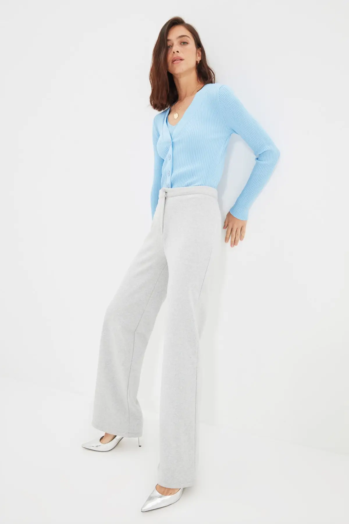 

Trendyol Flare Knitting Pants TWOAW22PL0176