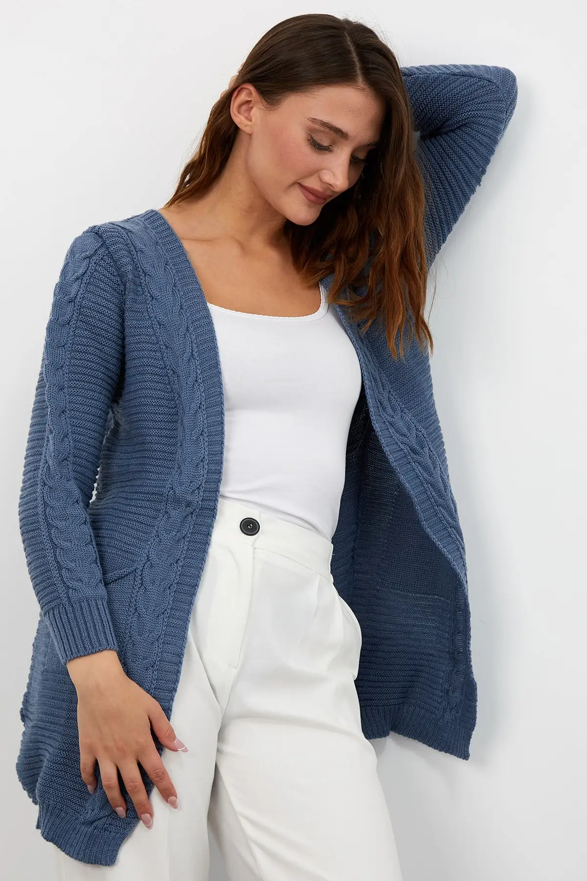 

Female Gusset Cardigan