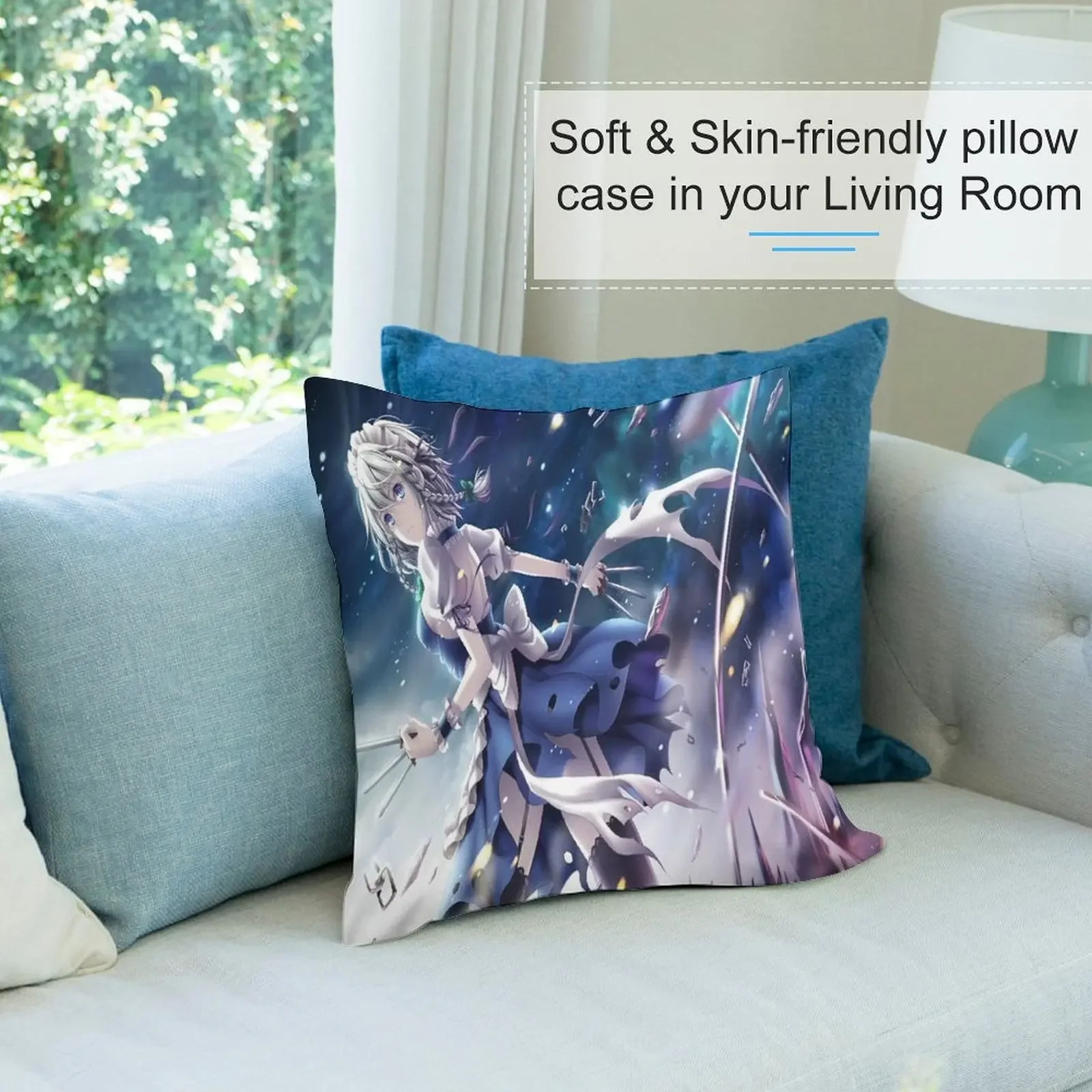 Touhou Sakuya декоративная подушка рождественские украшения 2025 г. на заказ фото