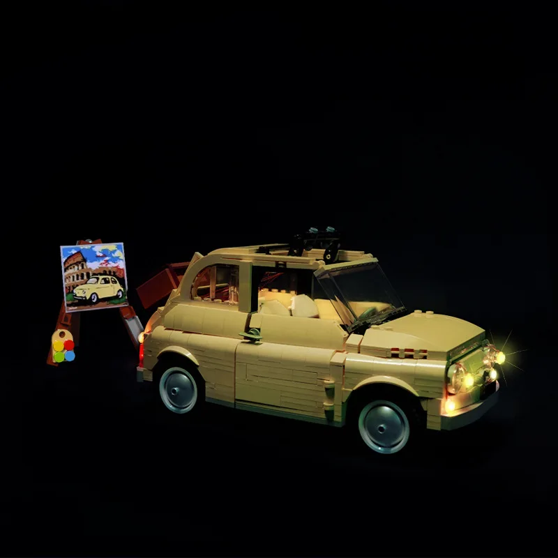 Не включает модель Φ Kit для 10271 Fiat 500 набор строительных блоков кирпичи игрушки