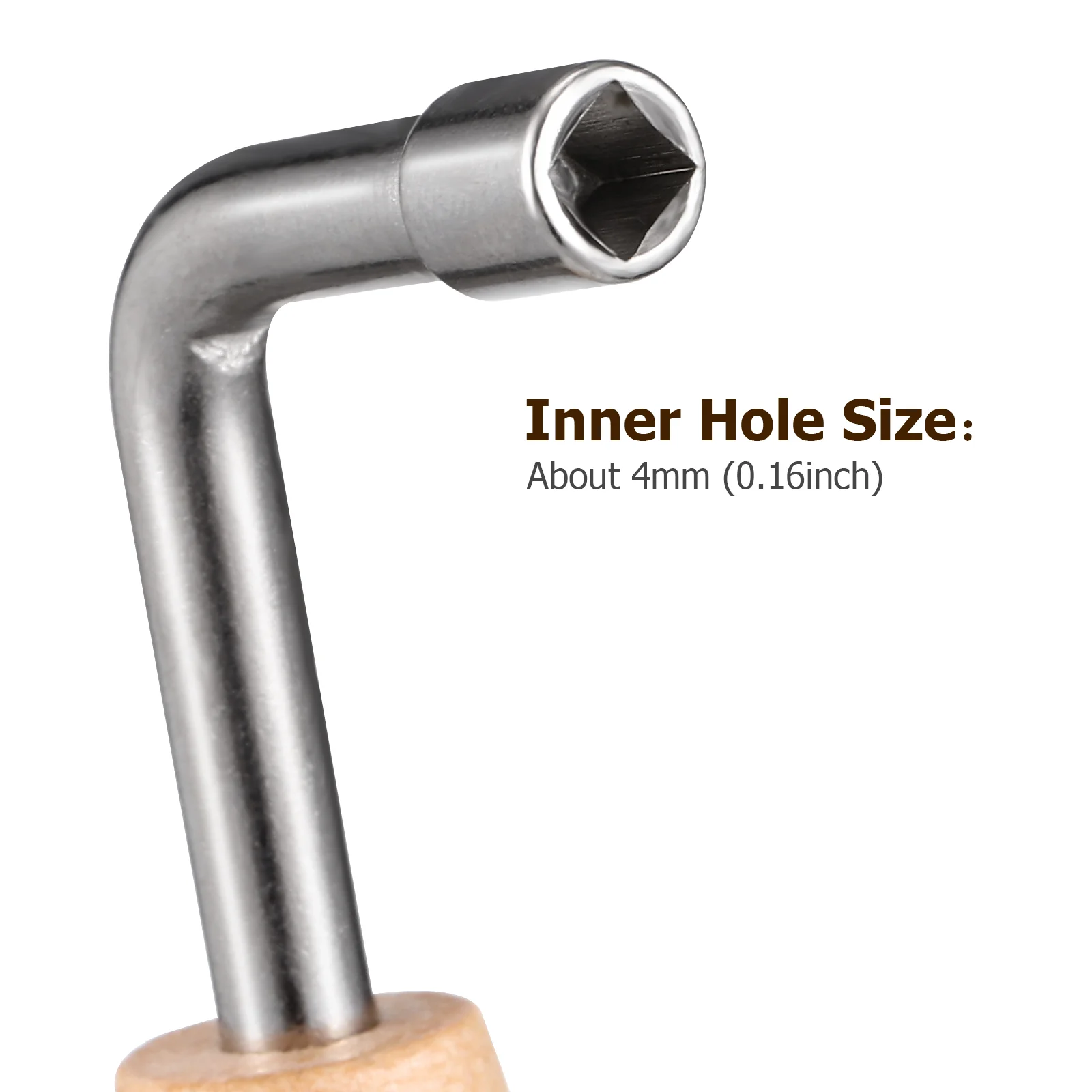 Музыкальный инструмент тюнер гаечный ключ арфа Guhzeng тюнинг металл дерево тон