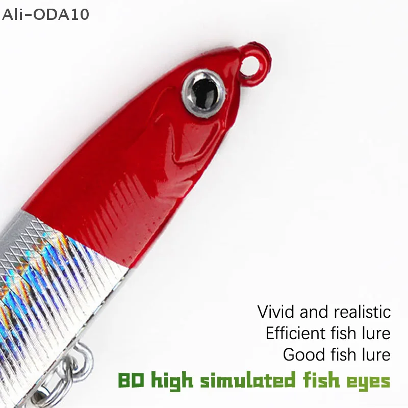 Фото 1 шт. светящиеся металлические блесны Vib Leech Spoon Lures 2,5 г 5 г 7 г 10 г 15 г 20 г искусственная приманка рыболовные снасти для окуня, щуки, окуня №4