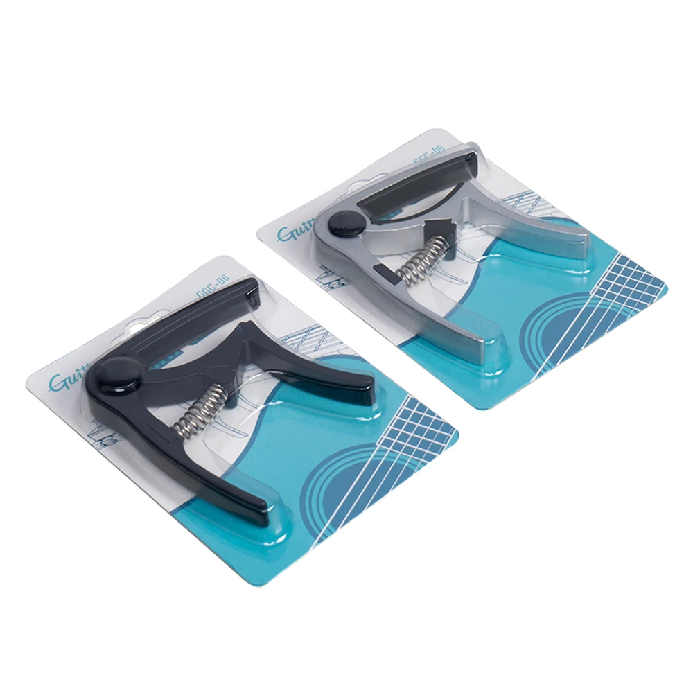 GGC-06 Metal Guitar Capo Guitar Parts Tuner Clamp for Acoustic Electric Guitar Music Instrument Accessories Key Trigger Capo