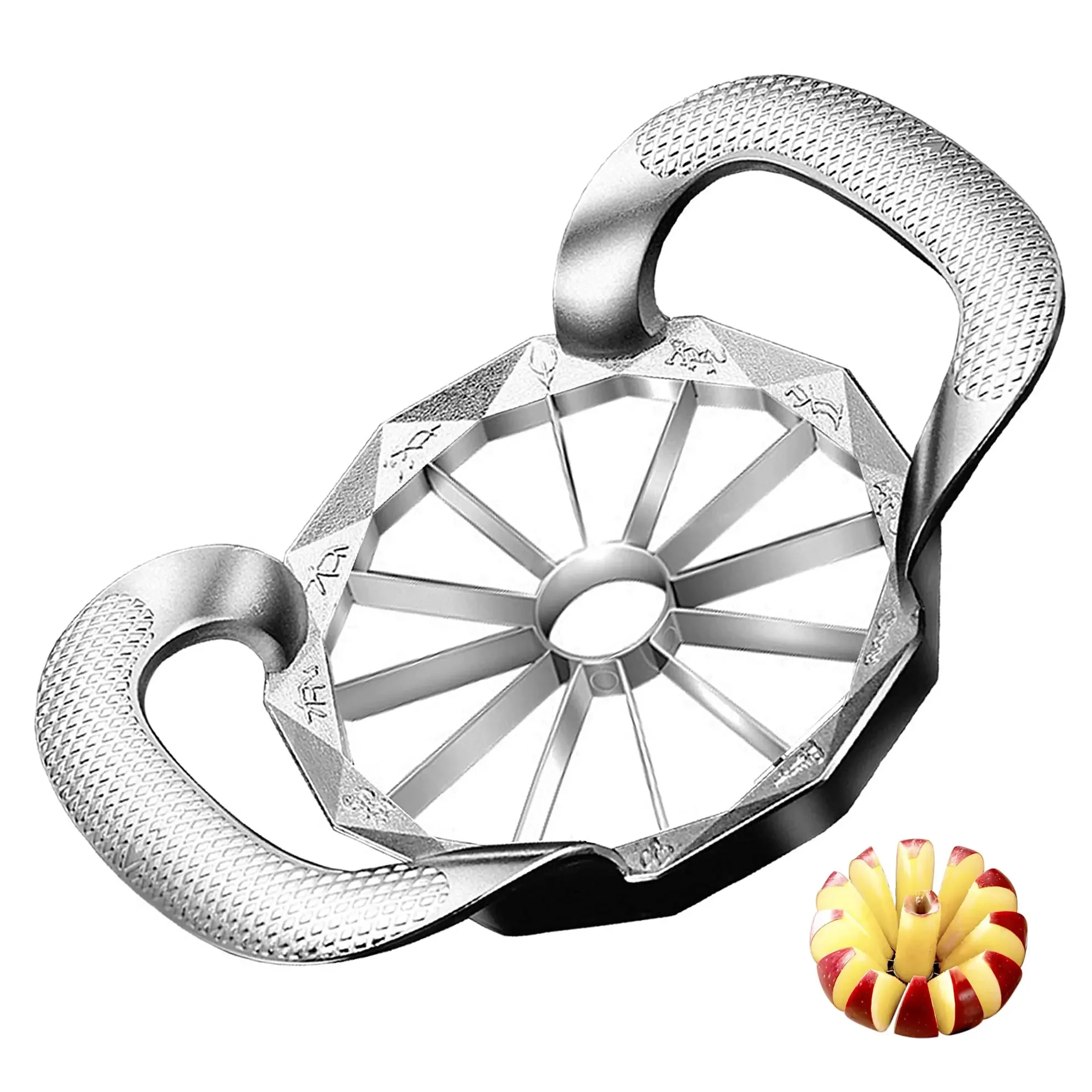 Модернизированная 12-лезвийная нарезка для яблок и сердцевины сверххострая