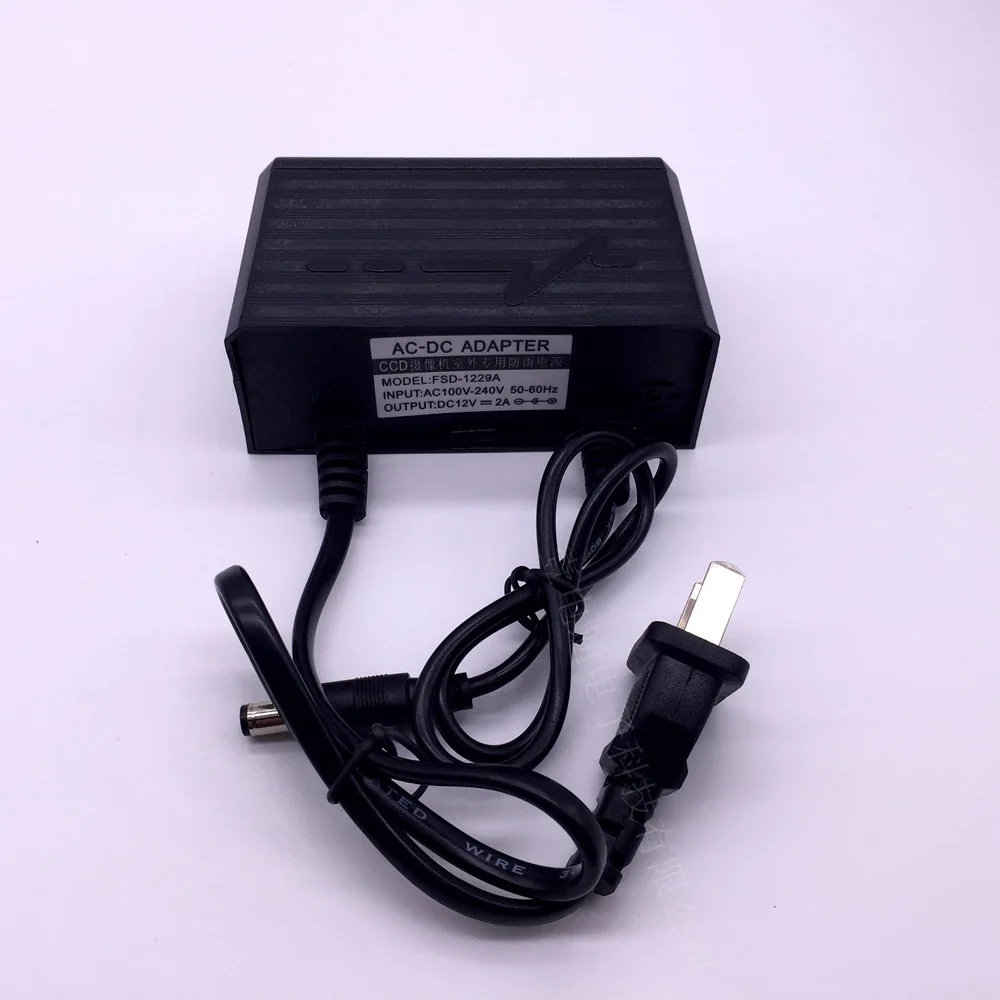 

Адаптер питания для камеры видеонаблюдения, 12 В, 2 А, 2000 мА