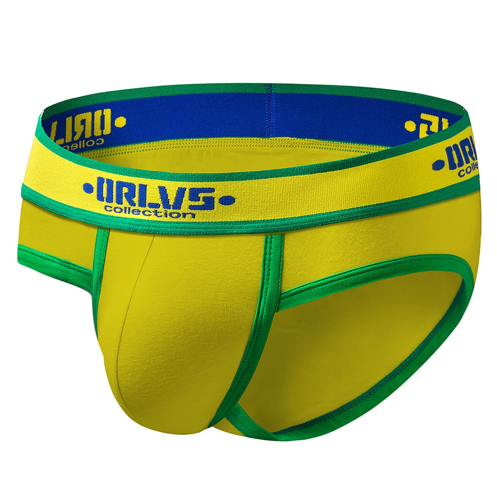 

Мужские трусы брифы из модала ORLVS, черные дышащие шорты, удобное нижнее белье для мужчин, 2019