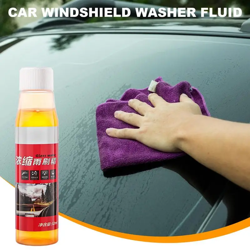 Концентрированная жидкость для лобового стекла 32 мл средство удаления масляной
