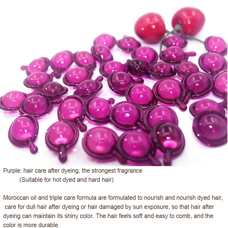 Марокканское масло против выпадения волос Витаминная капсула Кератиновое