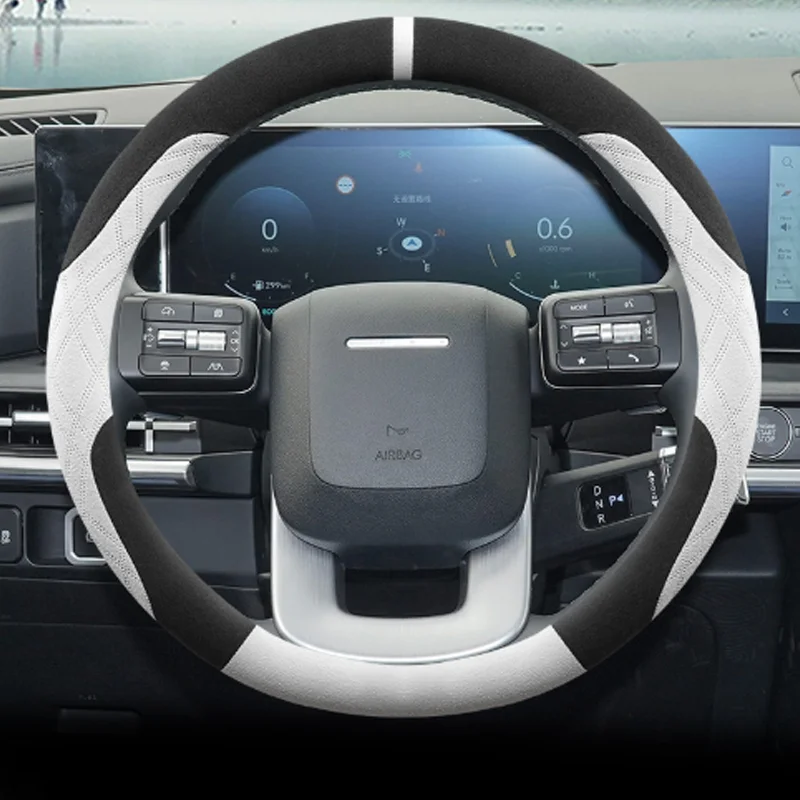 

Для Hyundai Santa Fe 2024 2025 Pro Max автомобильный чехол на руль, оплетка на руль, защита автомобильных аксессуаров, Стайлинг